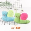 Transfronterizo especial para mascotas artículos maíz gato perro mordida resistente descompresión vocal interactivo nuevo caracol peluche juguete details Picture
